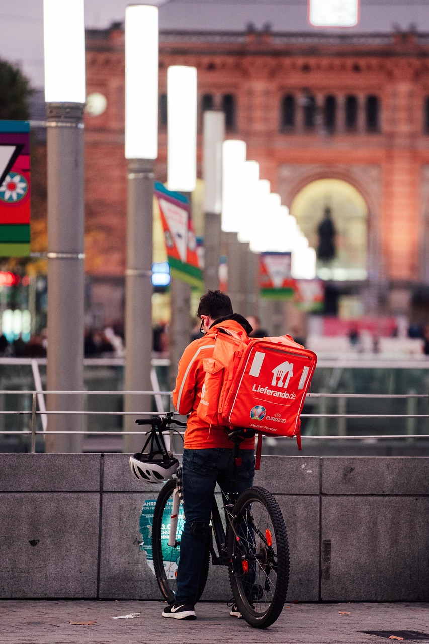 work, delivery, bike, service, urban, city, cycling, street, delivery, delivery, delivery, delivery, delivery
